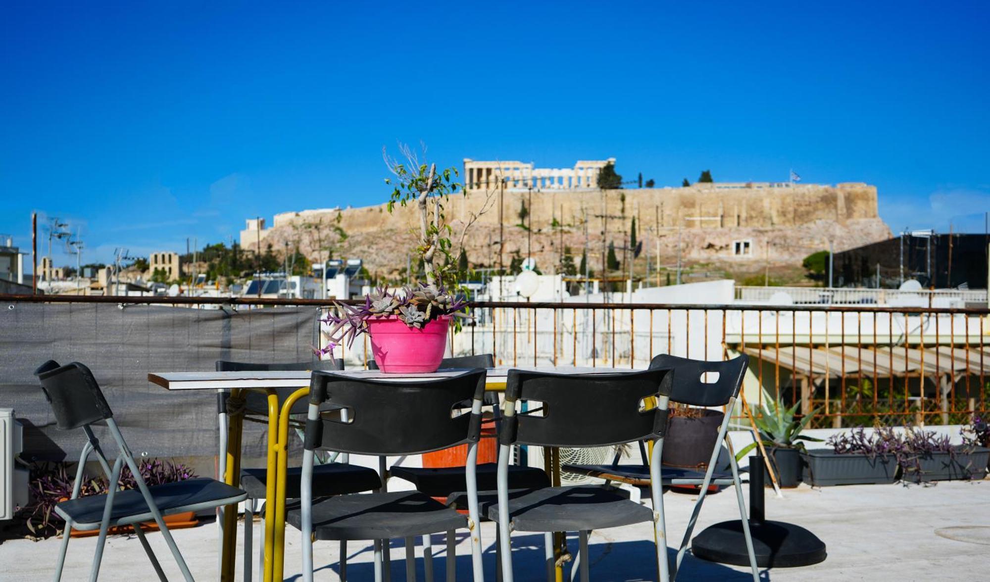 Acropolis Central Apartments Atene Esterno foto